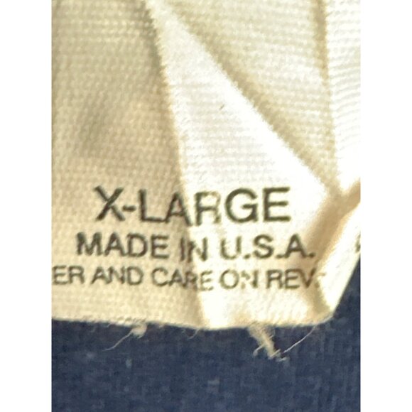 Hard Rock Cafe Las Vegas X-Large Navy Blue Graphic T-Shirt Made In USA Cotton Te - Picture 4 of 6